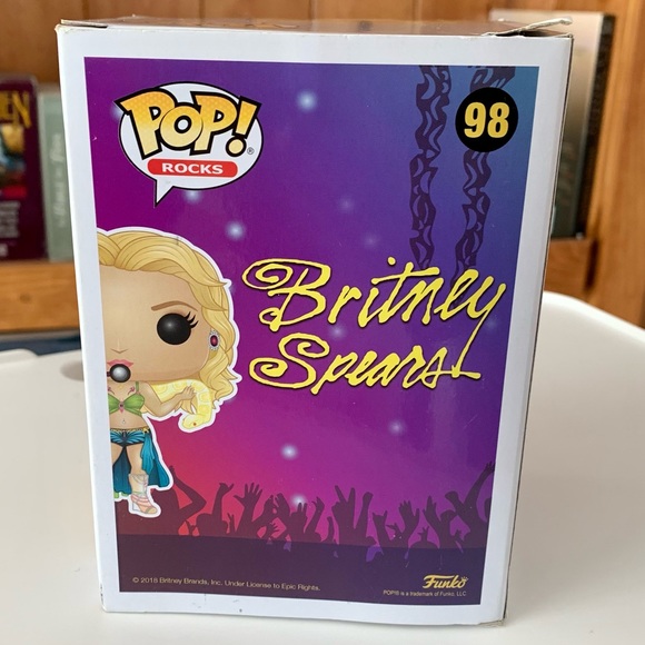 Funko Pop! Rocks #98 Britney Spears - Slave 4U - Picture 4 of 6